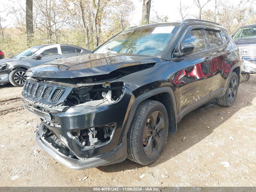 2018 Jeep Compass Altitude Fwd VIN: 3C4NJCBB4JT407777 Lot: 40781243