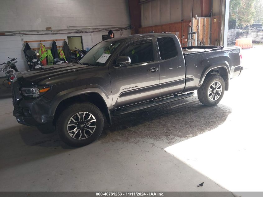 VIN 3TYSZ5AN6NT073744 2022 Toyota Tacoma, Trd Sport no.2