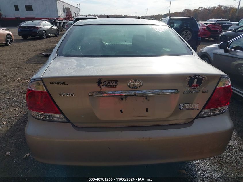 2005 Toyota Camry Le VIN: 4T1BE30K65U046182 Lot: 40781256