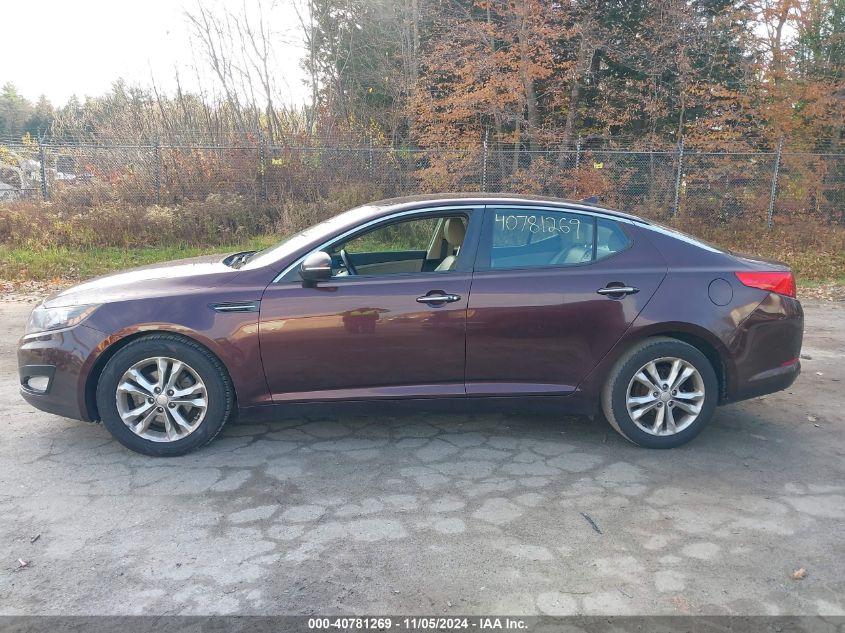 2012 Kia Optima Ex VIN: 5XXGN4A72CG081217 Lot: 40781269