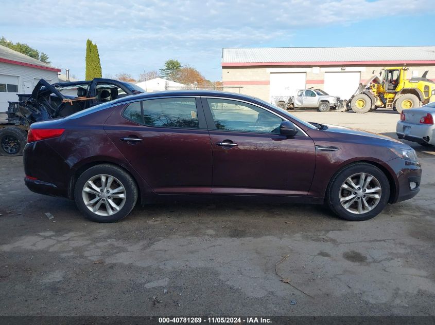 2012 Kia Optima Ex VIN: 5XXGN4A72CG081217 Lot: 40781269