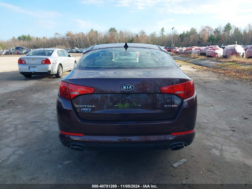 2012 Kia Optima Ex VIN: 5XXGN4A72CG081217 Lot: 40781269