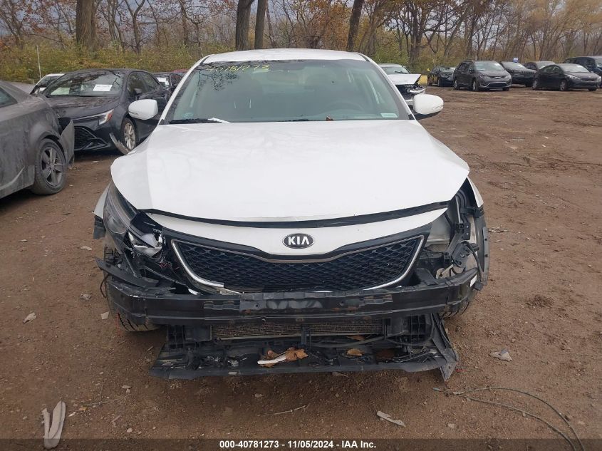 2015 Kia Optima Lx VIN: 5XXGM4A73FG378567 Lot: 40781273