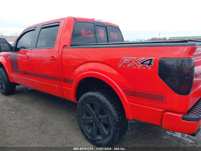 2013 Ford F-150 Fx4 VIN: 1FTFW1EF0DFA13250 Lot: 40781275