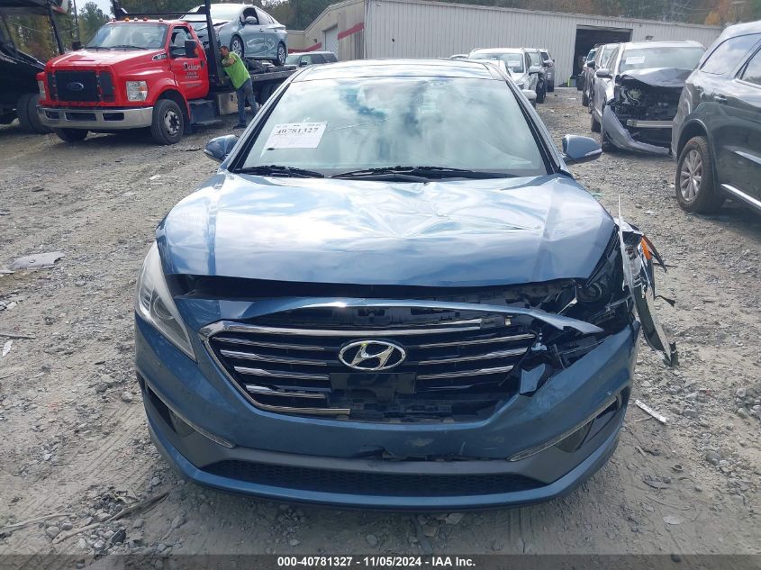 2015 Hyundai Sonata Limited 2.0T VIN: 5NPE34ABXFH176747 Lot: 40781327