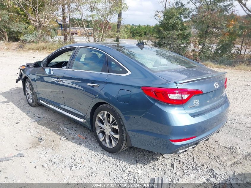 2015 Hyundai Sonata Limited 2.0T VIN: 5NPE34ABXFH176747 Lot: 40781327