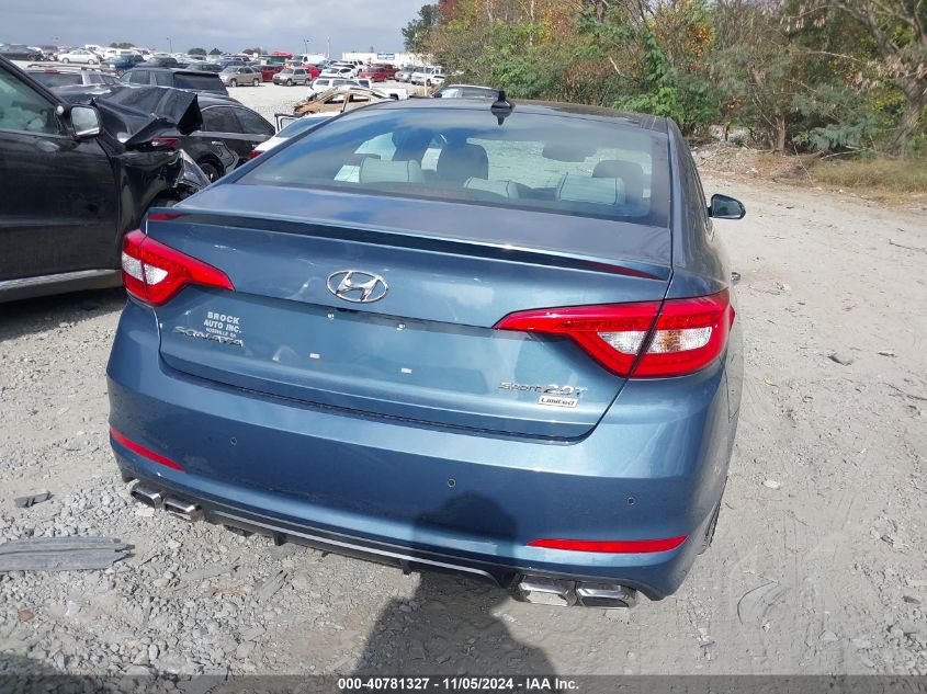 2015 Hyundai Sonata Limited 2.0T VIN: 5NPE34ABXFH176747 Lot: 40781327