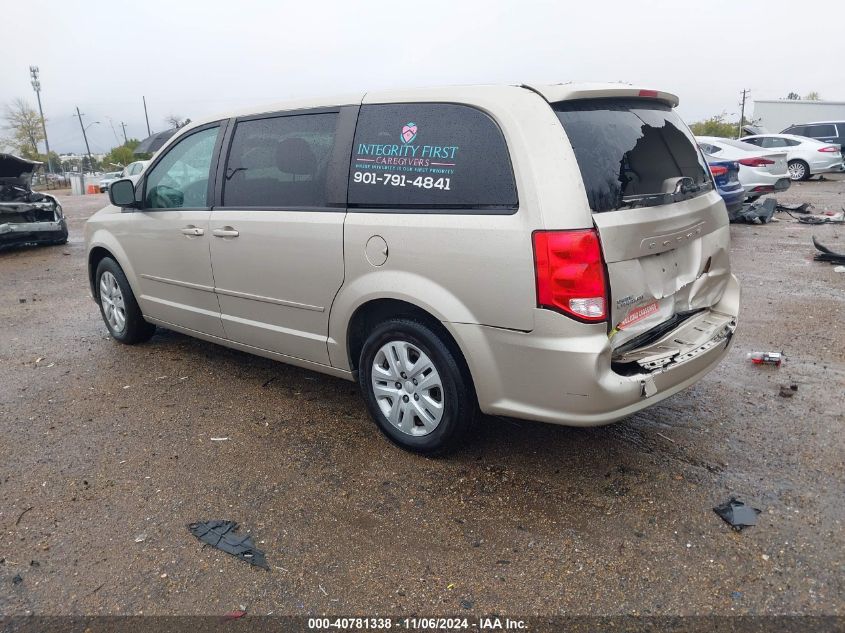 2015 Dodge Grand Caravan Se VIN: 2C4RDGBG0FR670290 Lot: 40781338