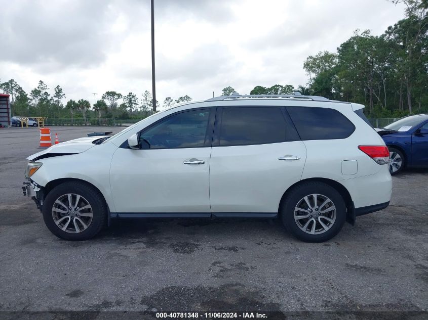 2015 Nissan Pathfinder Sv VIN: 5N1AR2MN8FC704980 Lot: 40781348