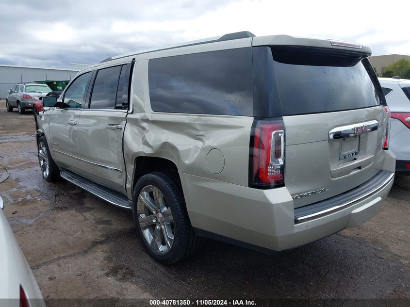 Vin: 1gks2jkj0fr196755, lot: 41270835, gmc yukon xl 1500 denali 20153