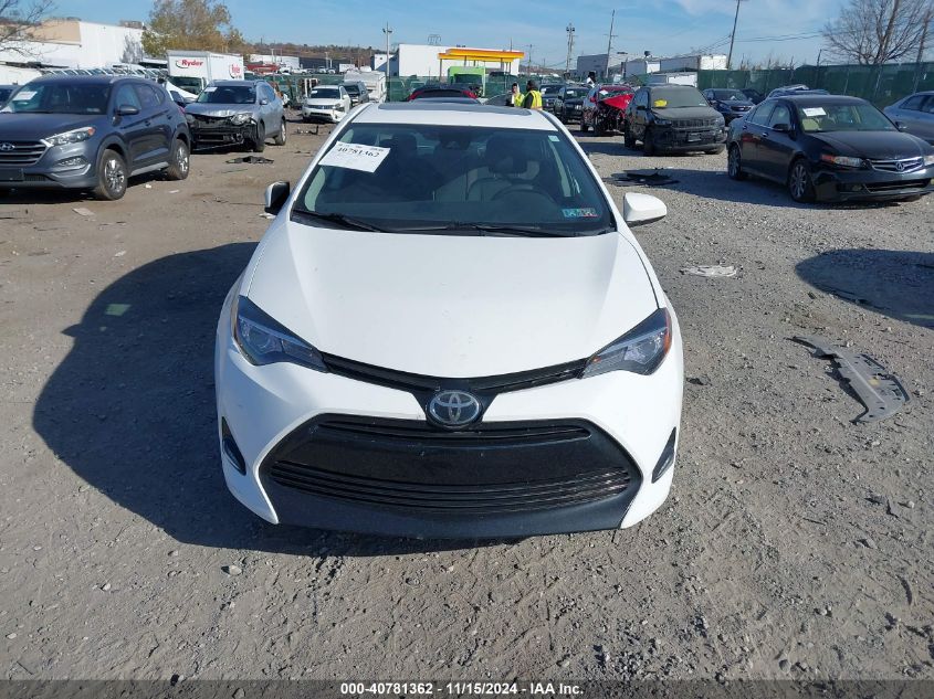 2017 Toyota Corolla L/Le/Xle/Se/Xse VIN: 2T1BURHE0HC828522 Lot: 40781362