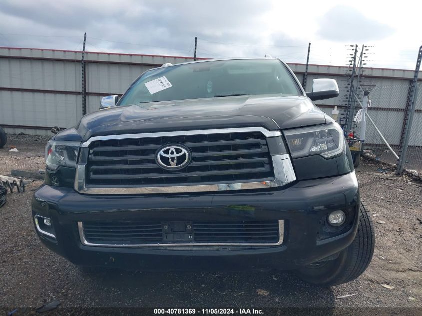 2019 Toyota Sequoia Limited VIN: 5TDJY5G10KS168651 Lot: 40781369