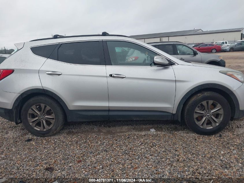 2013 Hyundai Santa Fe Sport VIN: 5XYZU3LB0DG116986 Lot: 40781371