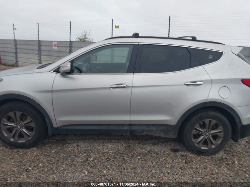 2013 Hyundai Santa Fe Sport VIN: 5XYZU3LB0DG116986 Lot: 40781371