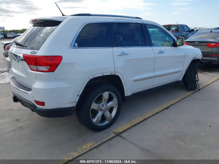 2013 Jeep Grand Cherokee Overland VIN: 1C4RJECT1DC647163 Lot: 40781373