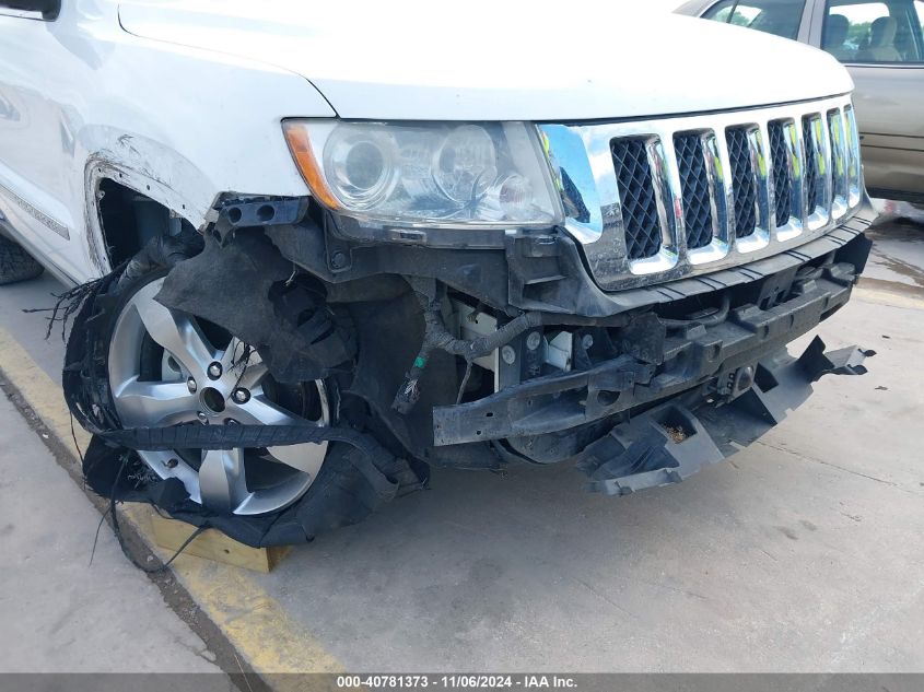 2013 Jeep Grand Cherokee Overland VIN: 1C4RJECT1DC647163 Lot: 40781373