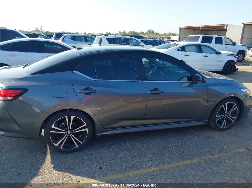 2023 Nissan Sentra Sr Xtronic Cvt VIN: 3N1AB8DV2PY291333 Lot: 40781379