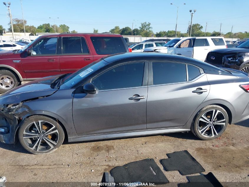 2023 Nissan Sentra Sr Xtronic Cvt VIN: 3N1AB8DV2PY291333 Lot: 40781379