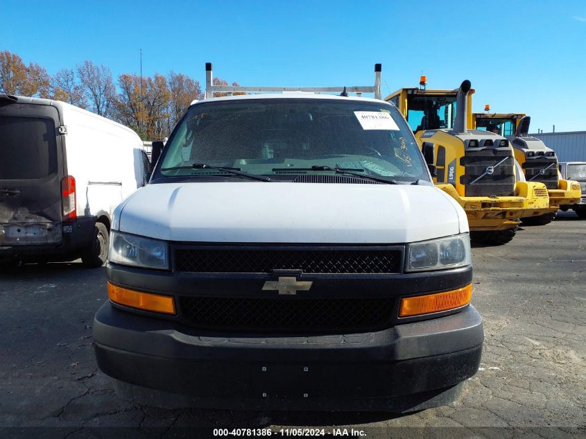 2019 Chevrolet Express 3500 Work Van VIN: 1GCZGGFG9K1219830 Lot: 40781386