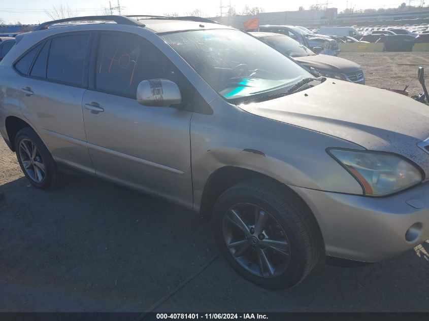 2006 Lexus Rx 400H VIN: JTJHW31U860020619 Lot: 40781401