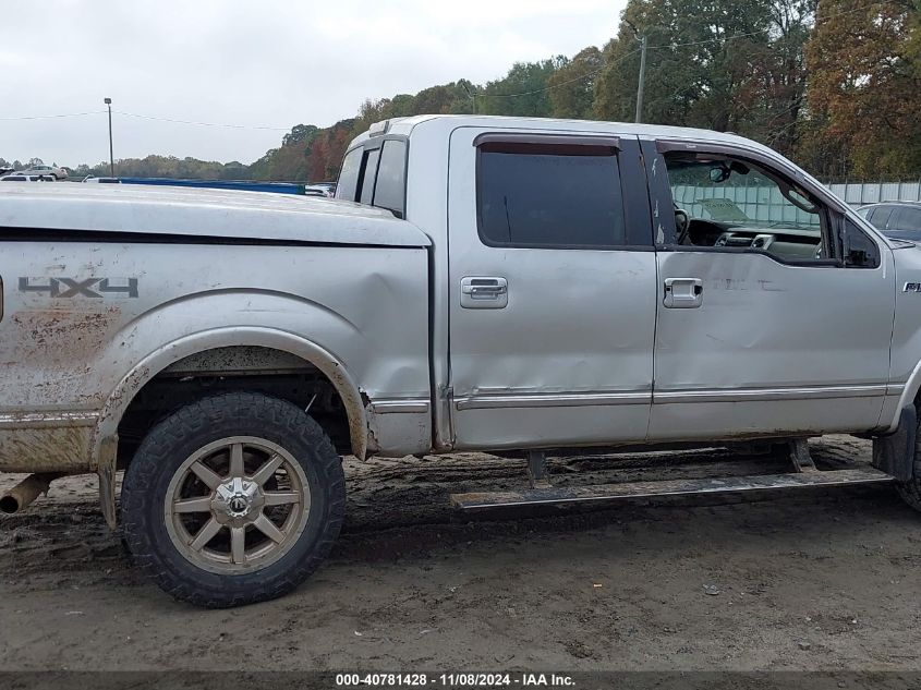 2010 Ford F-150 Platinum VIN: 1FTFW1EV1AFB24747 Lot: 40781428