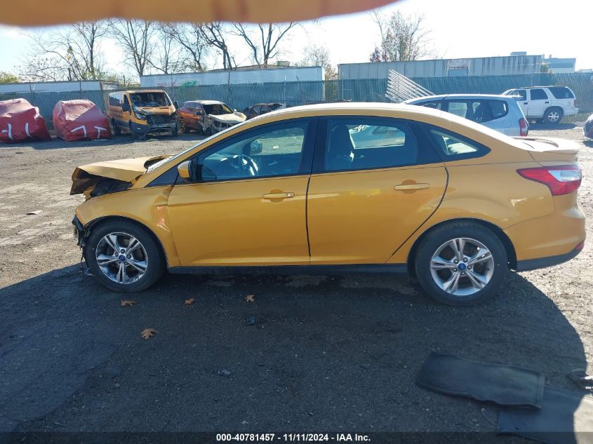 2012 Ford Focus Se VIN: 1FAHP3F24CL389694 Lot: 40781457