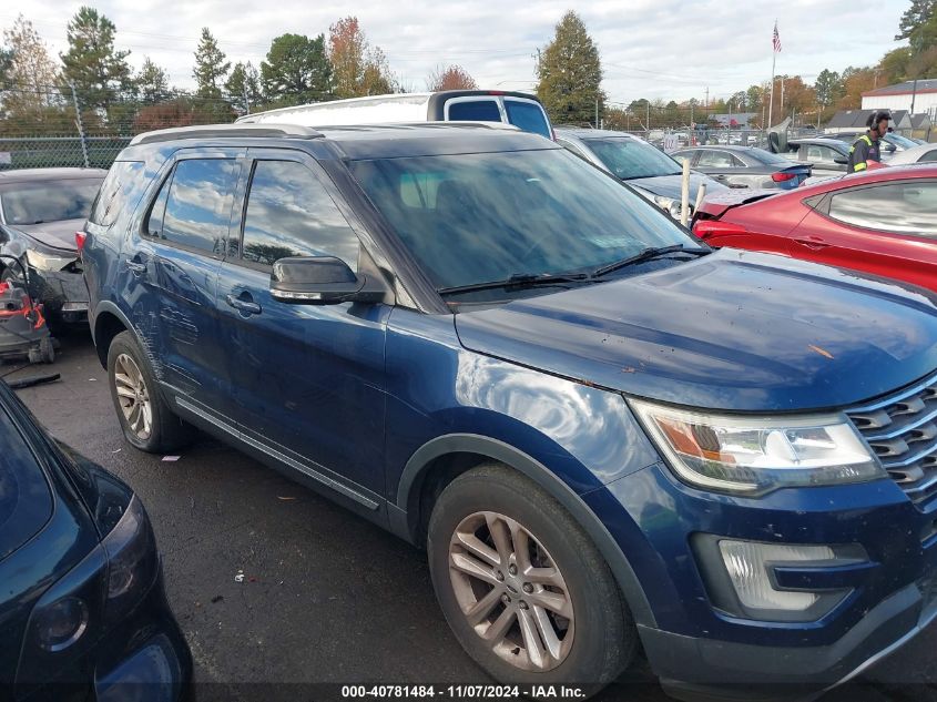 2016 Ford Explorer Xlt VIN: 1FM5K7D80GGC31910 Lot: 40781484