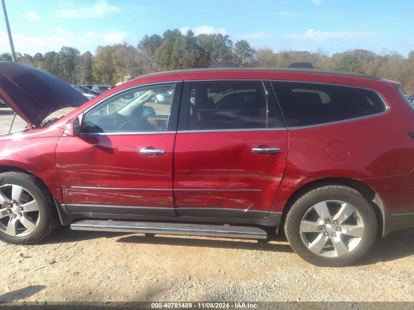 2013 Chevrolet Traverse Ltz VIN: 1GNKRLKD0DJ105175 Lot: 40781489