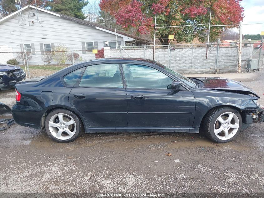 2008 Subaru Legacy 2.5I VIN: 4S3BL616986215925 Lot: 40781496