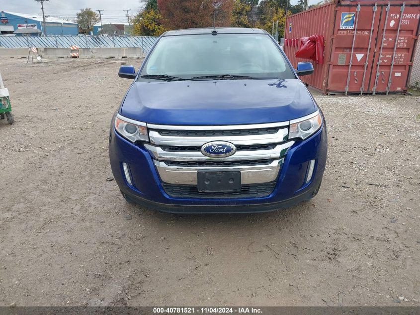 2013 Ford Edge Sel VIN: 2FMDK3JCXDBC77180 Lot: 40781521