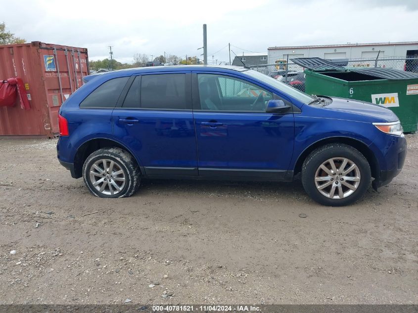 2013 Ford Edge Sel VIN: 2FMDK3JCXDBC77180 Lot: 40781521