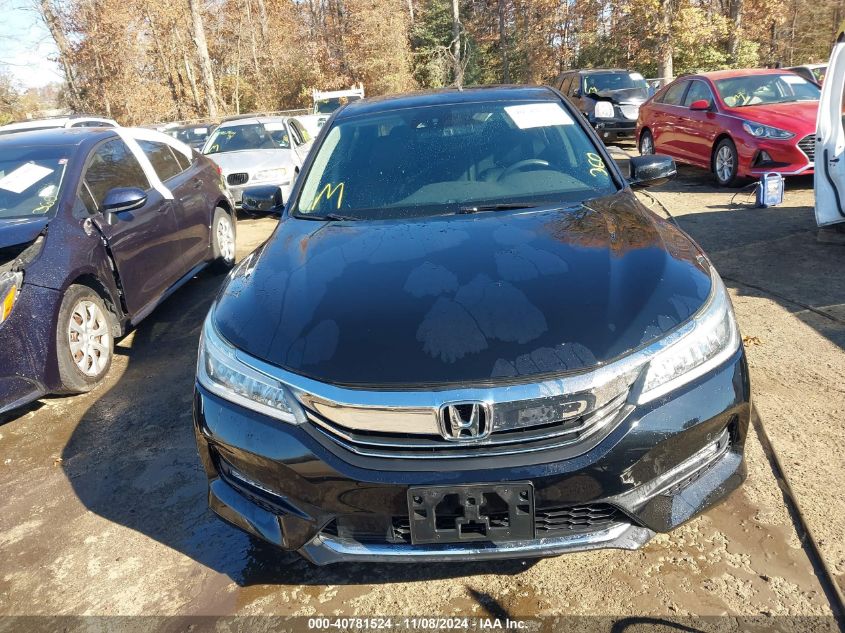 2017 Honda Accord Touring V6 VIN: 1HGCR3F90HA020038 Lot: 40781524