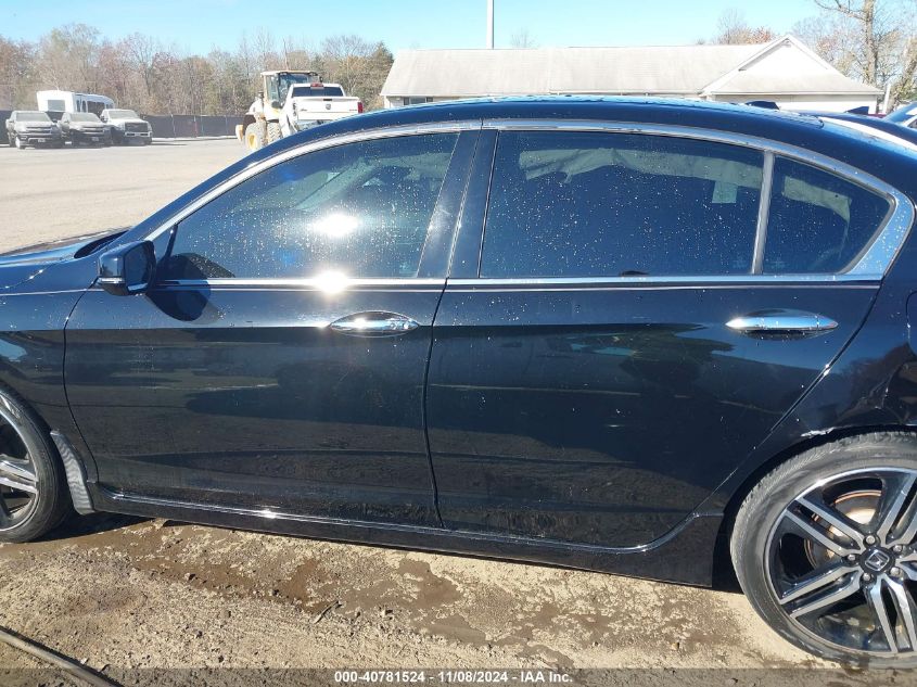 2017 Honda Accord Touring V6 VIN: 1HGCR3F90HA020038 Lot: 40781524