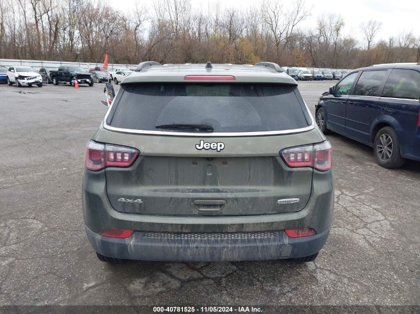 2018 Jeep Compass Latitude 4X4 VIN: 3C4NJDBB6JT290936 Lot: 40781525