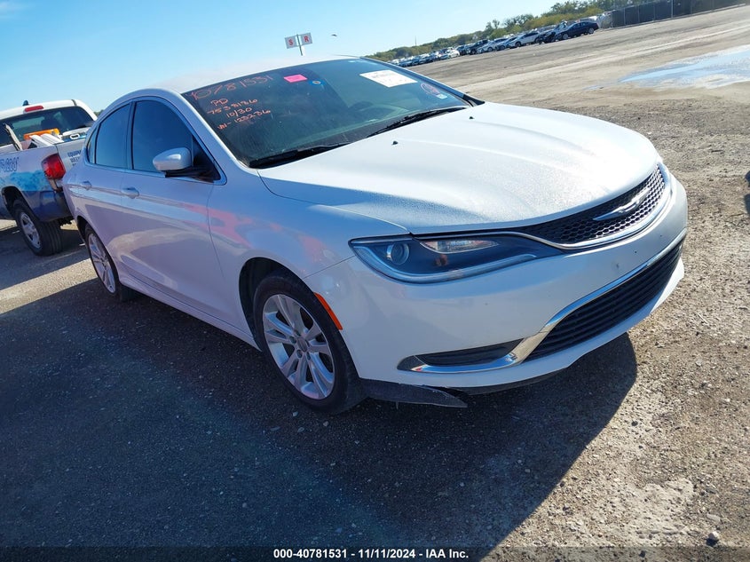 Vin: 1c3cccab7gn123236, lot: 41271016, chrysler 200 limited 2016 img_1
