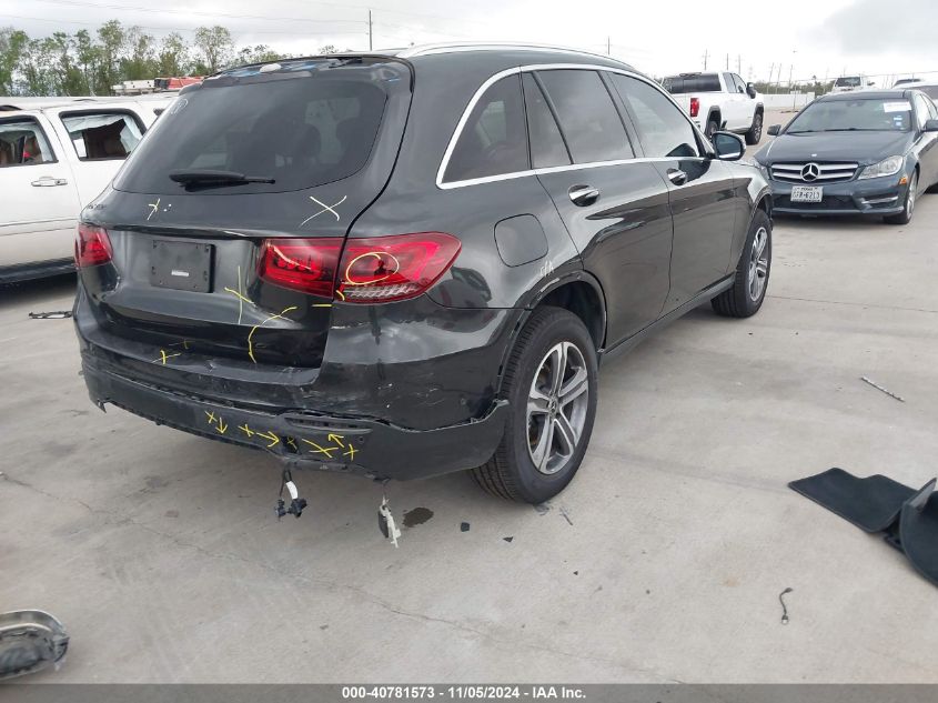 VIN W1N0G8DB4NG109722 2022 MERCEDES-BENZ GLC 300 no.4