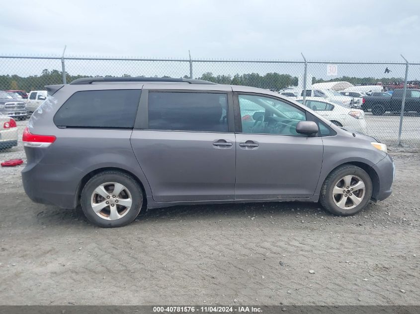 2014 Toyota Sienna Le V6 8 Passenger VIN: 5TDKK3DC9ES410941 Lot: 40781576