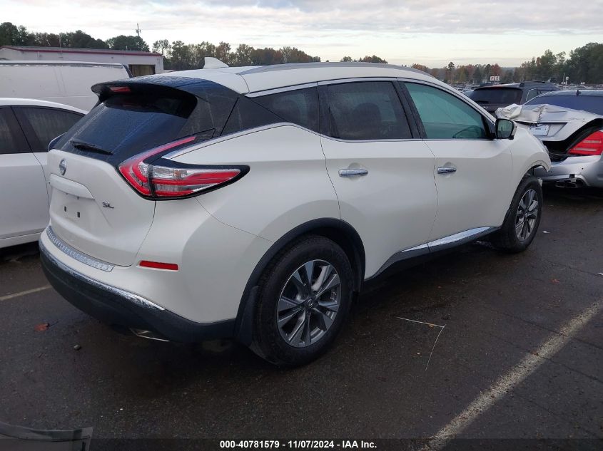 2018 Nissan Murano Sl VIN: 5N1AZ2MG7JN131097 Lot: 40781579