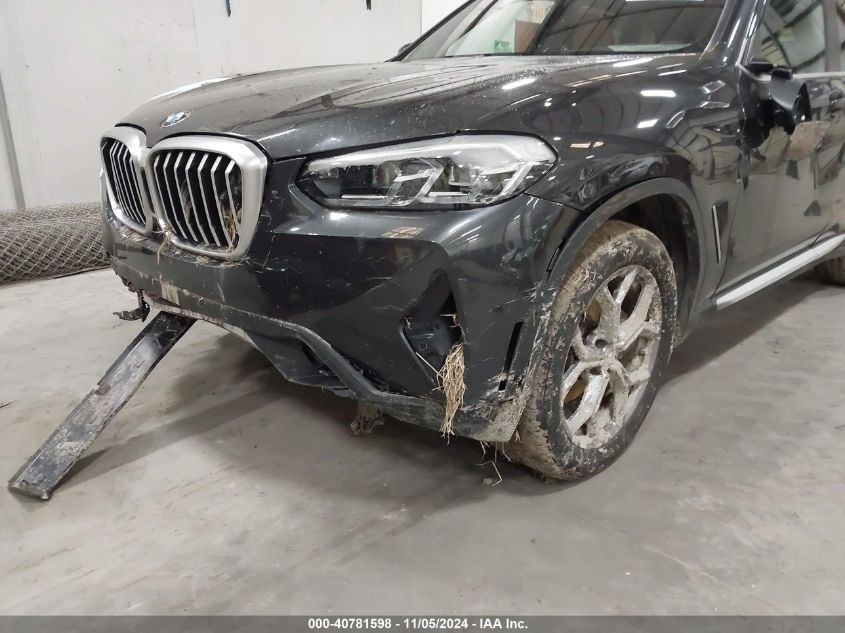 2024 BMW X3 xDrive30I VIN: 5UX53DP06R9V76726 Lot: 40781598