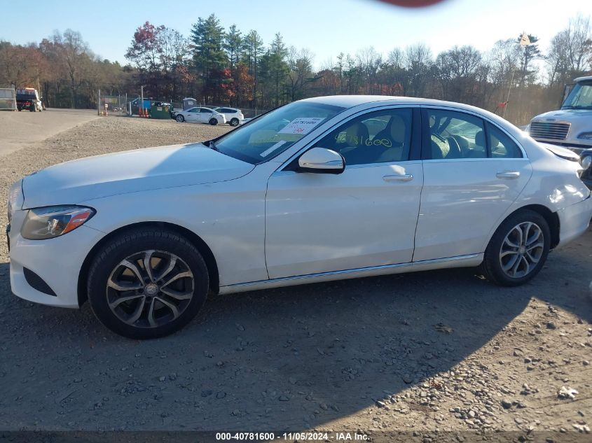 2015 Mercedes-Benz C 300 4Matic/Luxury 4Matic/Sport 4Matic VIN: 55SWF4KB0FU003620 Lot: 40781600