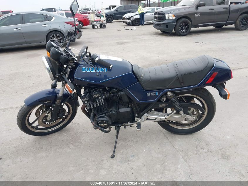 1983 Suzuki Gs1100 Es VIN: JS1GU73A5D2101829 Lot: 40781601