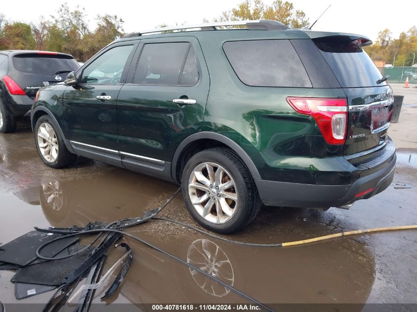 2013 Ford Explorer Limited VIN: 1FM5K8F82DGA97111 Lot: 40781618