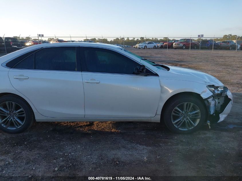 2017 Toyota Camry Se VIN: 4T1BF1FK6HU415698 Lot: 40781619