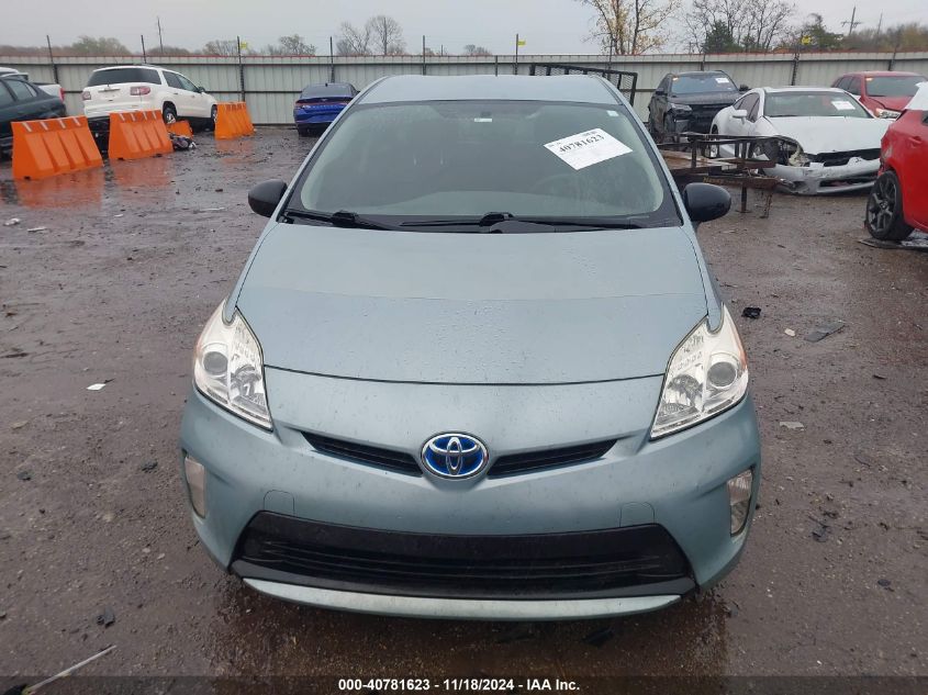 2015 Toyota Prius Two VIN: JTDKN3DU4F1983986 Lot: 40781623