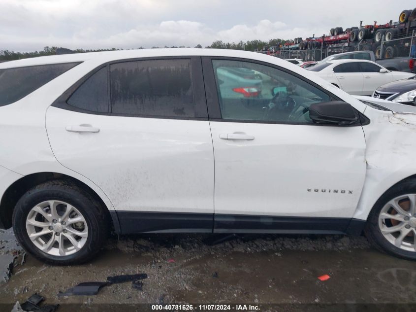 2021 Chevrolet Equinox Fwd Ls VIN: 3GNAXHEV0MS173705 Lot: 40781626