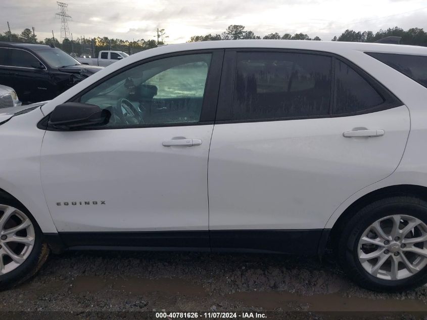 2021 Chevrolet Equinox Fwd Ls VIN: 3GNAXHEV0MS173705 Lot: 40781626