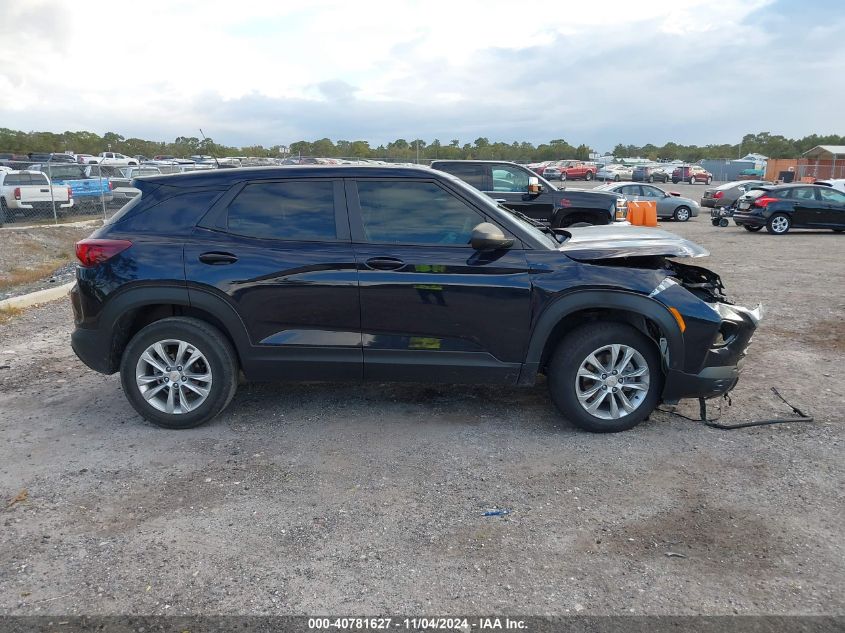 2021 Chevrolet Trailblazer Fwd Ls VIN: KL79MMS2XMB084241 Lot: 40781627