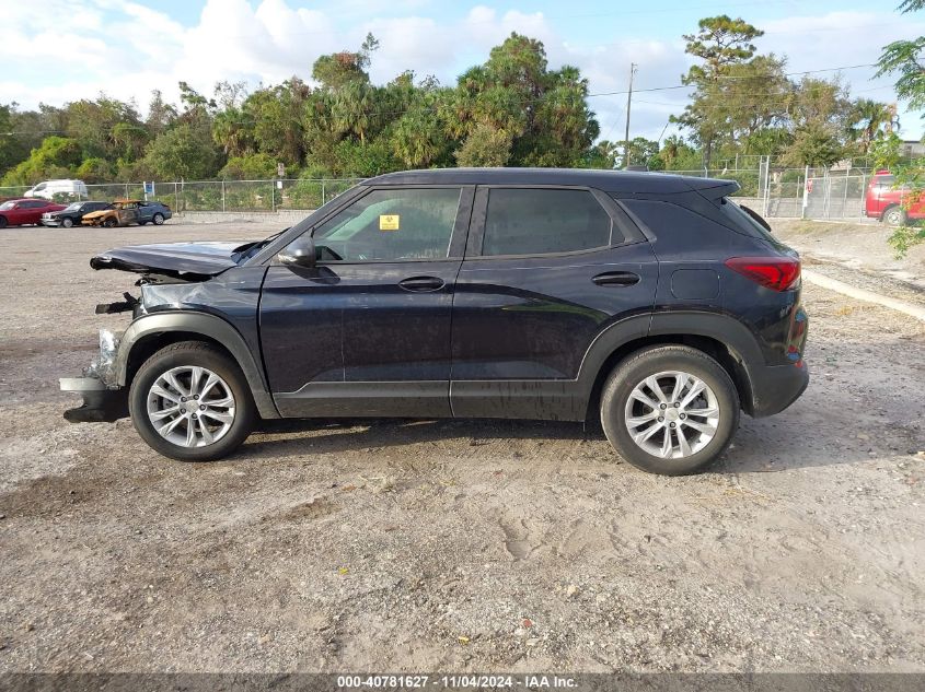 2021 Chevrolet Trailblazer Fwd Ls VIN: KL79MMS2XMB084241 Lot: 40781627