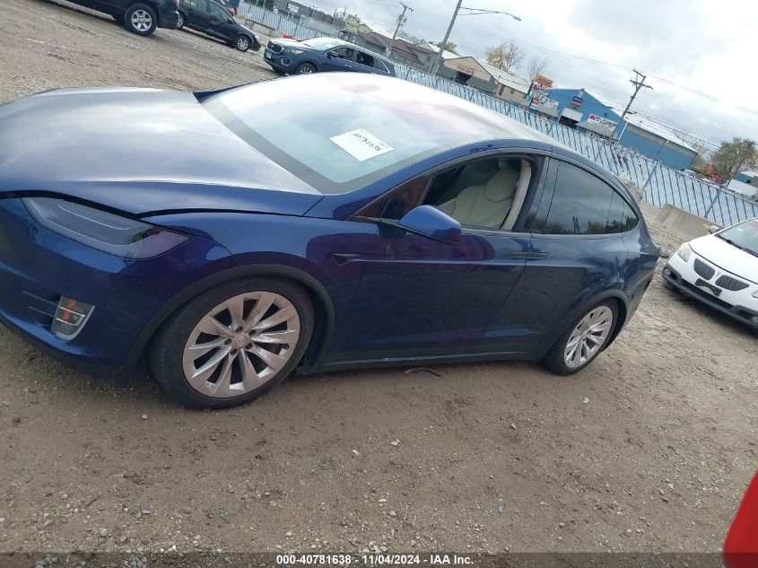 2018 Tesla Model X 100D/75D/P100D VIN: 5YJXCDE26JF125904 Lot: 40781638