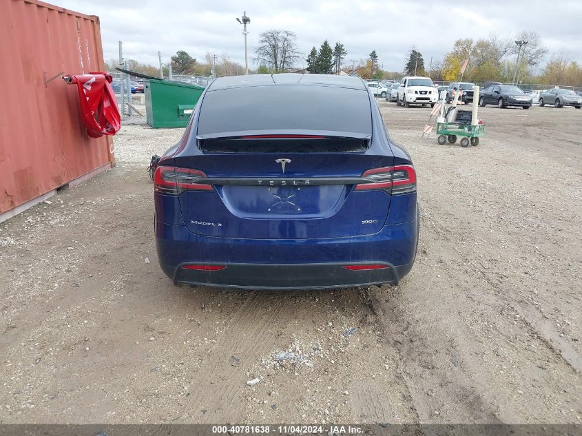2018 Tesla Model X 100D/75D/P100D VIN: 5YJXCDE26JF125904 Lot: 40781638